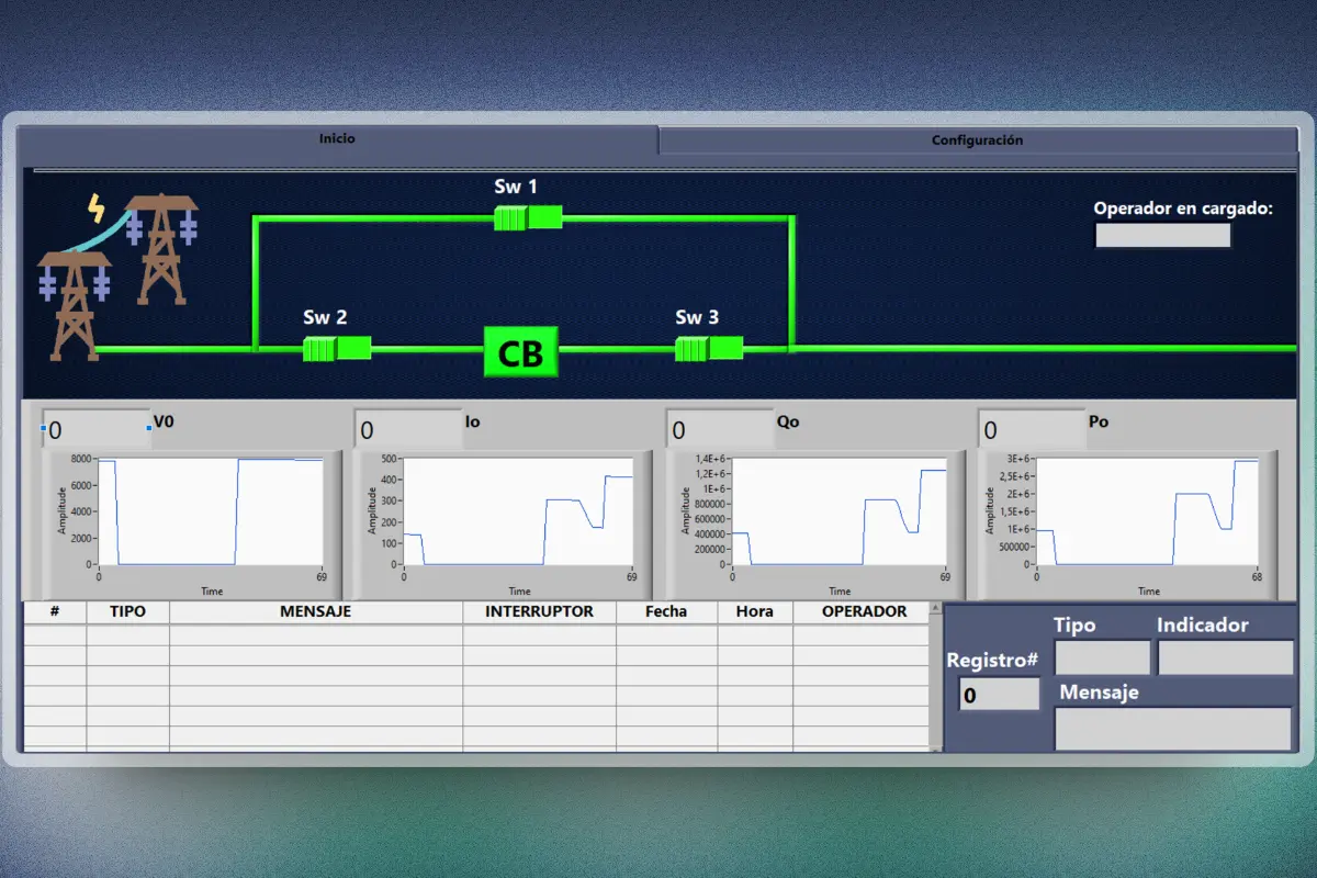 Simulación OPC en tiempo real